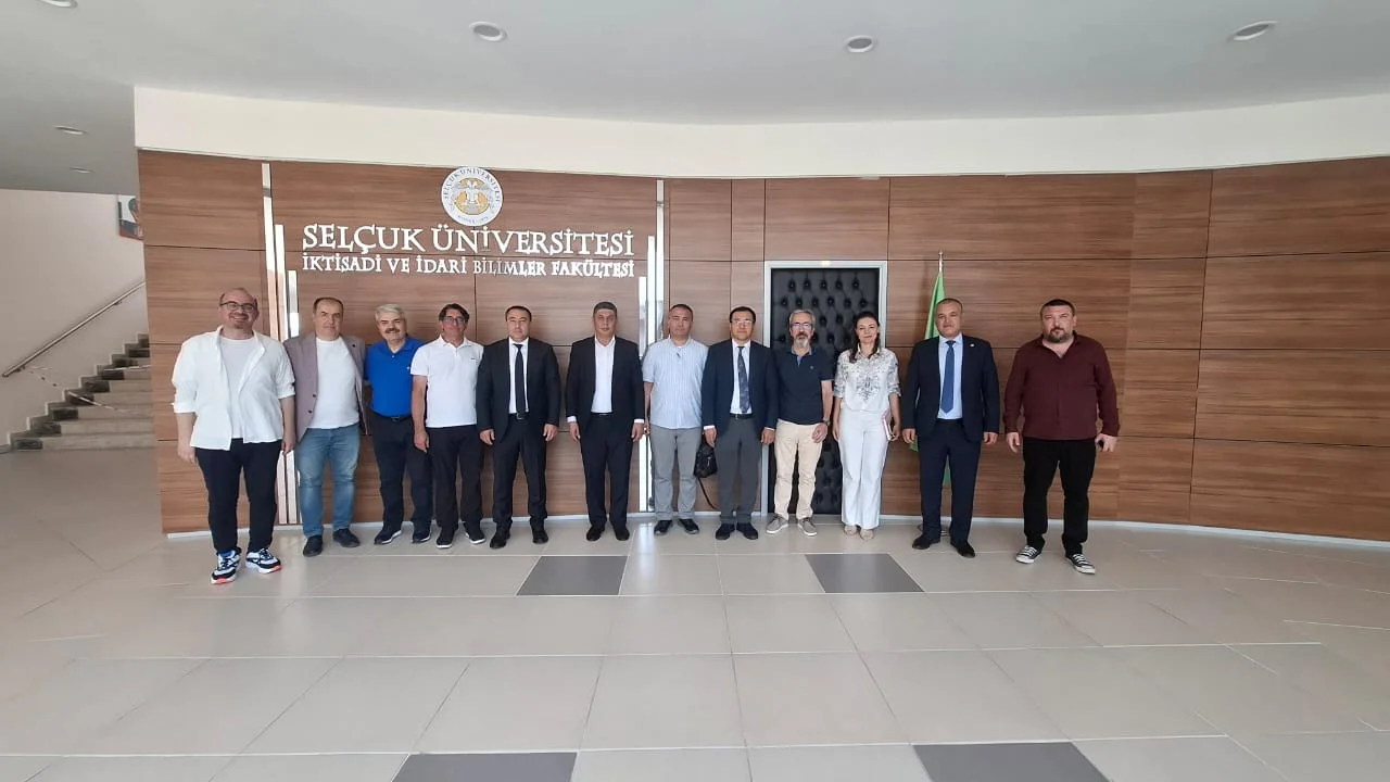Özbekistan Devlet Dünya Dilleri Üniversitesi Heyeti Selçuk Üniversitesini Ziyaret Etti